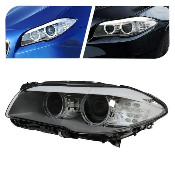 Left Front Xenon Headlight Driver Side Headlamp For BMW 5 Series F10 2011 2012 2013