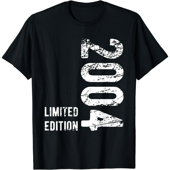 2004 20th Birthday Gift Men Women Turning 20 Years Old T-Shirt
