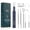 T8-Blue, variant on Hulmay Plaque Remover for Teeth, 5 Modes Electric Tartar Cleaner, Rechargeable Dental Cleaning Kit with 4 Replaceable Heads & LED Light for Adults and Kids
