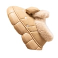 thumbnail image 2 of Nuevos zapatos de algodón para mujer, nuevos zapatos de algodón de suela gruesa con lazo de invierno, antideslizantes y de terciopelo, botas de nieve cálidas para el hogar y al aire libre, 2 of 5