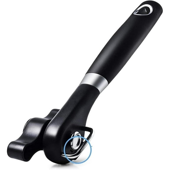 Can Openers， Can Opener Smooth Edge Can Opener handheld Food Grade Stainless Steel Cutting Can Opener for Kitchen Restaurant