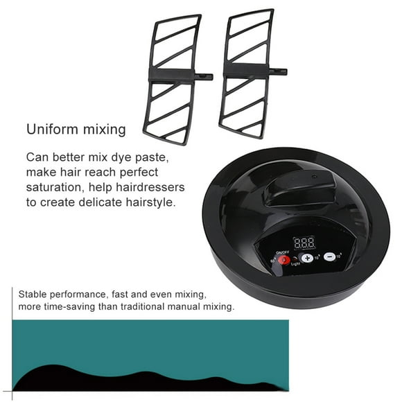 Mezcladora Eléctrica, Licuadora Eléctrica de Enchufe de Ee. Uu., Tazón de Mezcla, Batidora Auticica para peluquería para el HOGAR