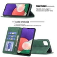 thumbnail image 4 of for Samsung Galaxy A42 5G Case, Flip Folio Wallet Cover Slim Premium PU Leather Case ID Credit Card Slots Stand Kickstand Holder Closure TPU Shockproof Phone Case for Samsung Galaxy A42 5G,Green, 4 of 9
