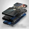 thumbnail image 4 of Cass Creations Case Compatible with Motorola Edge 2021 5G UW, Hybrid Shockproof Bumper Protective Phone Cover - American Bald Eagle Flying with Flag, 4 of 5