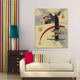 thumbnail image 3 of Wassily Kandinsky Wall Art Small Yellow Gallery Wrapped Canvas Art For Bedroom Livingroom Decoration Print Ready to Hang, 3 of 6