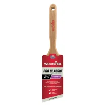 Wooster Z1222 2-1/2" White Majestic Angle Sash Brush