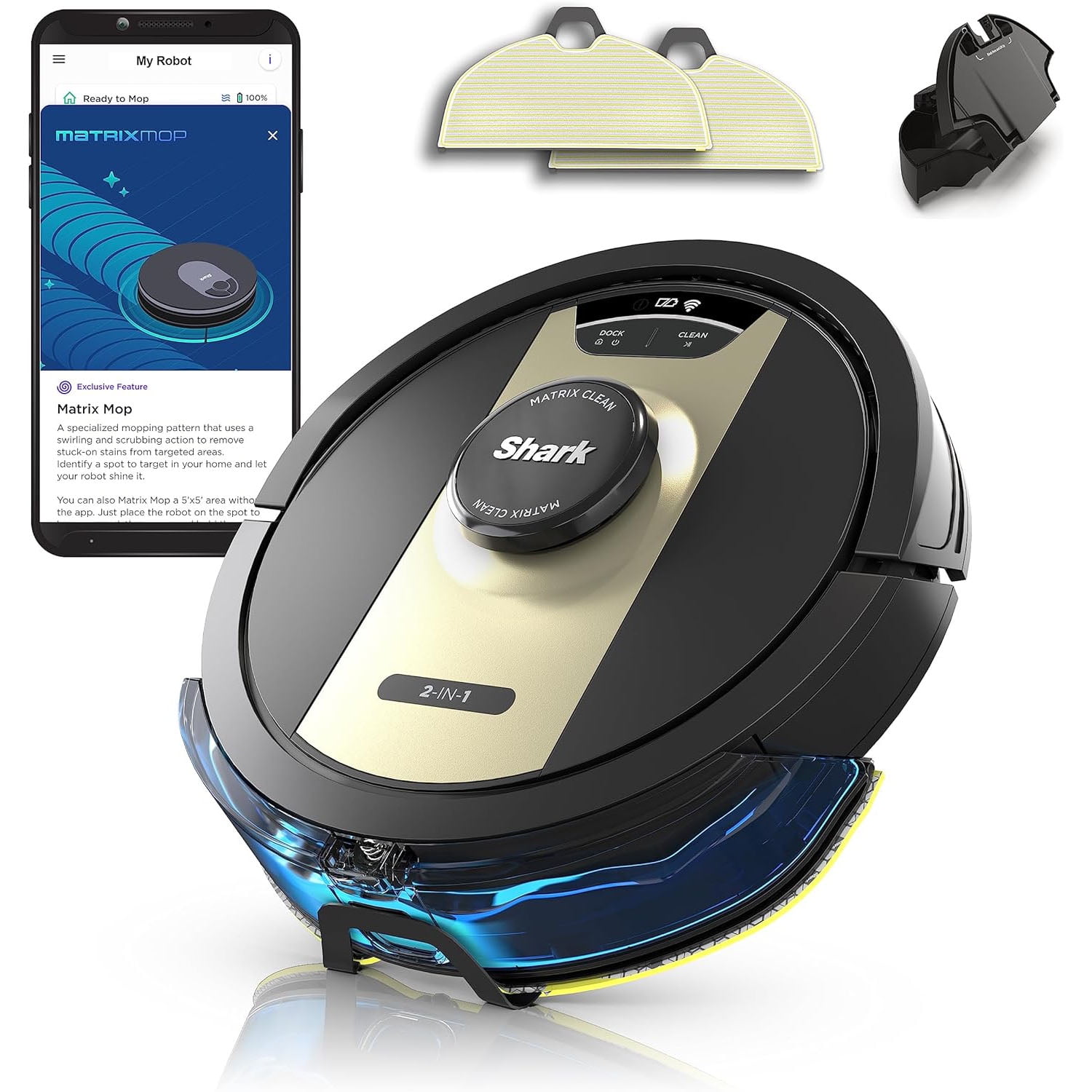 Shark EZ Robot Vacuum with XL Self-Empty Base newest (RV911AE)