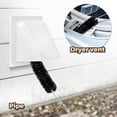 thumbnail image 6 of GoXteam 2 Pieces Dryer Vent Cleaner Kit Vacuum Attachment Hose with Brush, Dryer Cleaning Brush Lint Remover Hose, 6 of 7