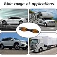 thumbnail image 5 of Hawyet 2 PCS Car Side Door Edge Guards, 8.2In Anti-Collision Vehicle Door Protection Trim with Reflective Warning, Universal Waterproof Door Side Accessories for Cars Sedans Trucks SUVs (Yellow), 5 of 5