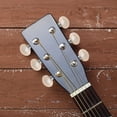thumbnail image 4 of UPOUART 6Pcs Guitar Tuning Key Silver Small Elliptical ABS Plastic Handle for Folk Guitar Performing, 4 of 7