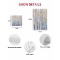 thumbnail image 7 of Yellow Blue Forest Kitchen Dish Towels for Drying Dishes Set of 3, Modern Oil Painting Art Waffle Weave Microfiber Hand Tea Bathroom Towels Quick Dry & Absorbent Towel 15.7x23.6, 7 of 7