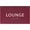 Burgandy, variant on ADA CENTRAL SIGNS - 6" X4" Lounge Sign - ADA Compliant Tactile Graphics Grade 2 Braille Text | Wall Mount Plastic Sit, Relax, Waiting Room Sign for Office, Hotel, School, Apartment, and Restaurant