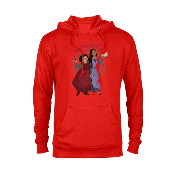 Disney Wish Asha and Dahlia Baked Treats Friends Forever - Pullover Hoodie for Adults - Customized-Red