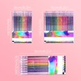 thumbnail image 6 of Metallic Gel Glitter Pens 1.0mm Bold Glitter Colored Pen 8 Pack for Coloring Books Making Cards Journal Crafting Drawing Smooth Long Lasting Writing，Christmas Gifts(8 Color), 6 of 8