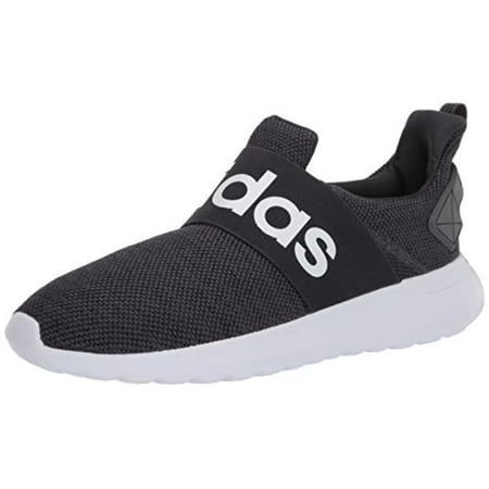 adidas Women's Lite Racer Adapt Running Shoe, Black/White/White, 7