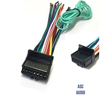 ASC Car Stereo Power Speaker Wire Harness Plug for Pioneer / Premier Aftermarket DVD Nav Radio CDP1479, Avic-X940BT, AVIC-Z140BH, AVIC-X910BT, AVIC-X920BT, AVIC-X930BT, AVIC-Z120BT, AVIC-Z130BT +
