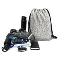 thumbnail image 3 of 13.5 x 16.5 Inch Waterproof Drawstring Backpack with Shoe Compartment – Lightweight Dry Wet Separation Gym Bag for Men Women & Teens, 3 of 5