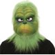 thumbnail image 3 of Nueva venta de máscaras para hombres y mujeres, máscaras de látex verde para fiestas de cosplay con casco adicional, accesorios para disfraces de Halloween y Navidad, 3 of 5