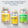thumbnail image 6 of Solaray Niacin, No Flush 500 mg, Healthy Energy & Circulatory System Support, Vegan, 100 Servings, 100 VegCaps, 6 of 6