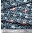 thumbnail image 3 of Soimoi Velvet Fabric Dot,Fish & Cat Kids Print Sewing Fabric Yard 58 Inch Wide, 3 of 3