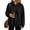 AS19_Black, variant on Basic Oversized Hoodies for Women Solid Color Hooded Sweatshirt Baggy Plain Pullover Loose Fit Tops with Pockets Light Blue M