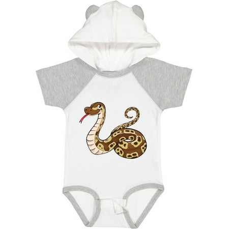

Inktastic Cute and Cuddly Ball Python Snake Gift Baby Boy or Baby Girl Bodysuit
