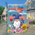 thumbnail image 2 of Tupukom 4th of July Decorations Memorial Day Red White and Blue Independence Day Garden Flag Patriotic Party Supplies USA Garden Flag, 2 of 7