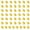 Gold, variant on 50Pcs Square Treat Boxes 3x3In Cookie Candy Case Candy Boxes Party Fillers Boxes For Candies Cookie Chocolate Packaging