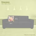 thumbnail image 3 of Majestic Home Goods Pillow 24x24 Blooms Citrus, 3 of 4