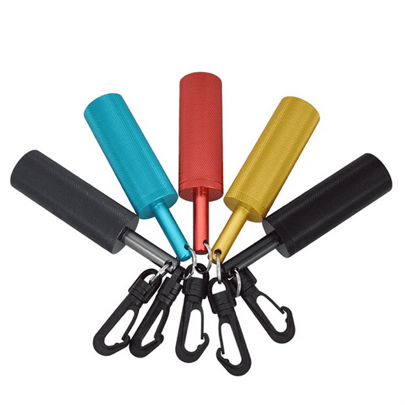 Diving Safety Rattle Stick Signal Bell with 360° Rotating Quick Hook Underwater Bell Ding Rod Diving Equipment Blue
