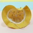 thumbnail image 5 of iHPH7 Sun Hat Girls Bucket Hat Beach Bucket Hat Cute Bucket Hat Kids Bucket Hat, Yellow One Size, 5 of 6
