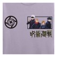 thumbnail image 3 of Playera Jujutsu Kaisen Para hombre, manga corta, Lila, talla M, 3 of 4