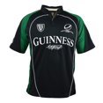 thumbnail image 1 of Guinness Chandail de Rugby de Performance Noir et Vert pour Homme Adulte, 1 of 2
