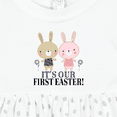 thumbnail image 4 of Inktastic Twins First Easter Boy Girl Girls Baby Dress, 4 of 5