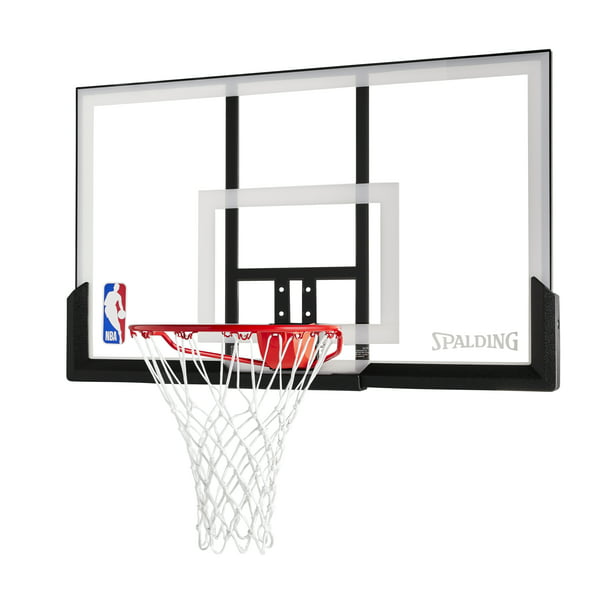 Spalding Nba 52 In Acrylic Basketball Backboard Rim Combo Hoop Walmart Com