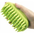 thumbnail image 1 of Cepillo de champú de silicona para mascotas Zoopolr para perros y gatos, color verde, 1 of 7