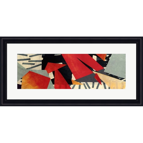 Great Art Now Memphis Blues (detail) by Leonardo Bacci, Framed Wall Art, 31.25W x 15.25H