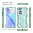 thumbnail image 7 of ExoGuard For OnePlus 9 Case, Phone Case with Screen Protector and Kickstand (Green), 7 of 7