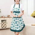 thumbnail image 3 of Reheyre Baking Apron - Soft Texture with Pocket, Waterproof Sleeveless Anti-oil Ladies Fashion Cooking Apron for Kitchen, 3 of 8