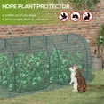 thumbnail image 4 of Outsunny 8 x 3ft Crop Cage with Two Zippered Doors Dark Green, 4 of 9