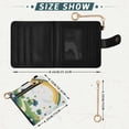 thumbnail image 3 of Women’s Wallet RFID Blocking PU Leather Magnetic Snap Zipper Coin Pocket 7 Card Slots Perfect Gift for Her Stpatricks Day Wild Gold Bags, 3 of 8