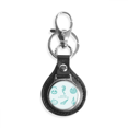 thumbnail image 1 of blue hippocampus marine life pattern key link chain keyholder finder hook metal, 1 of 3
