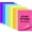8PC A5 Sticky Notes with Line, variant on JILhome 24 Pads Sticky Notes, 3"x3" Multicolor Note Pads, Self-Stick Pads, Easy to Post for Home, Office, Notebook, 50 Sheets/Pad Total 1200 Sheets