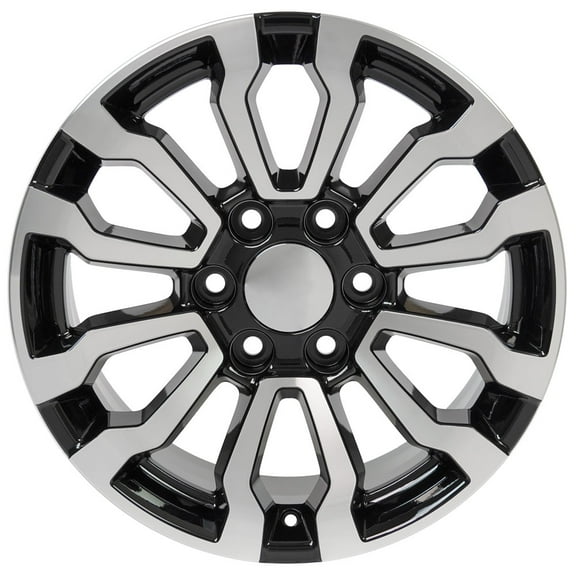 18 inch Black Rims Fits Cadillac Escalade 1999-2021 6 Lug 139.7mm