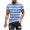 Blue, variant on Dress Shirt for Men Short Sleeve Dress Shirts Short Sleeve Mens T Shirts Short Sleeve Men Henley Shirt Short Sleeve Deals of The Day