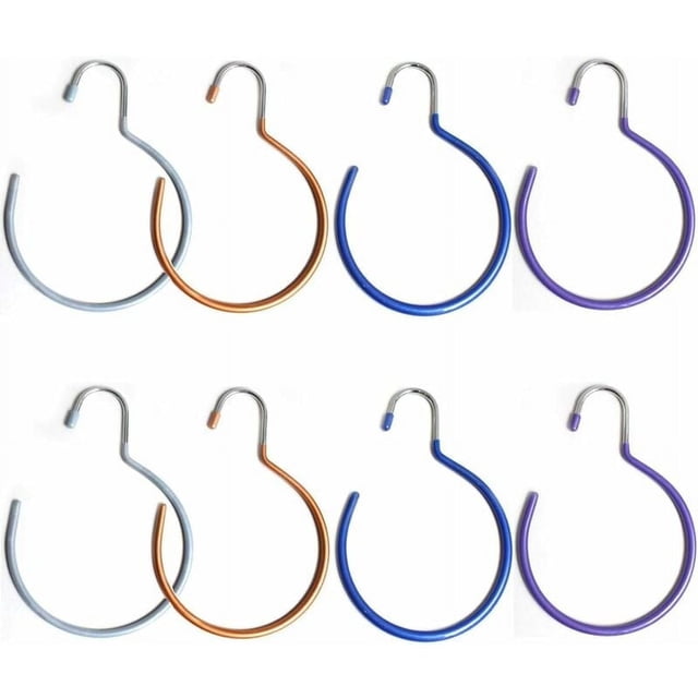 Accesorio de armario de moda, perchas para cinturones para su guardarropa, construcción de metal resistente que garantiza la longevidad, diseño antideslizante fácil de usar, perfecto para organizar