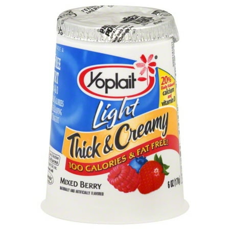 Yoplait Thick N' Creamy Mix Berry