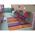 thumbnail image 3 of BalajeesUSA Outdoor Plastic Straw Patio Rugs 9x12 ft Multi Color Reversible Waterproof RV Camper Mats, 3 of 9