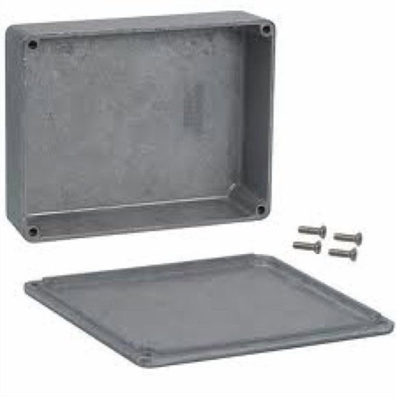 1590C - Boîte de Projet 4.7X3.7X2.2IN Aluminium Moulé
