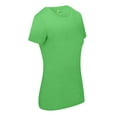 thumbnail image 3 of Natural Uniforms Women's Short Sleeve Round-Neck T-Shirt Under Scrub (Lime Green, Medium), 3 of 5